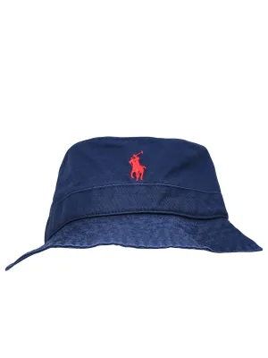 Polo Ralph Lauren Logo Embroidered Bucket Hat