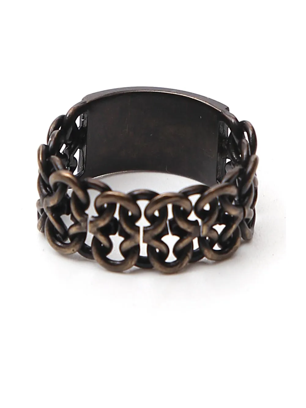 Saint Laurent Logo Chain Ring