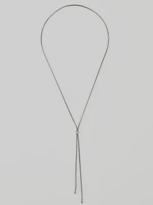 Saint Laurent Logo Detailed Necklace