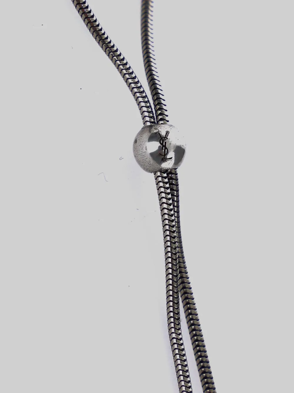 Saint Laurent Logo Detailed Necklace
