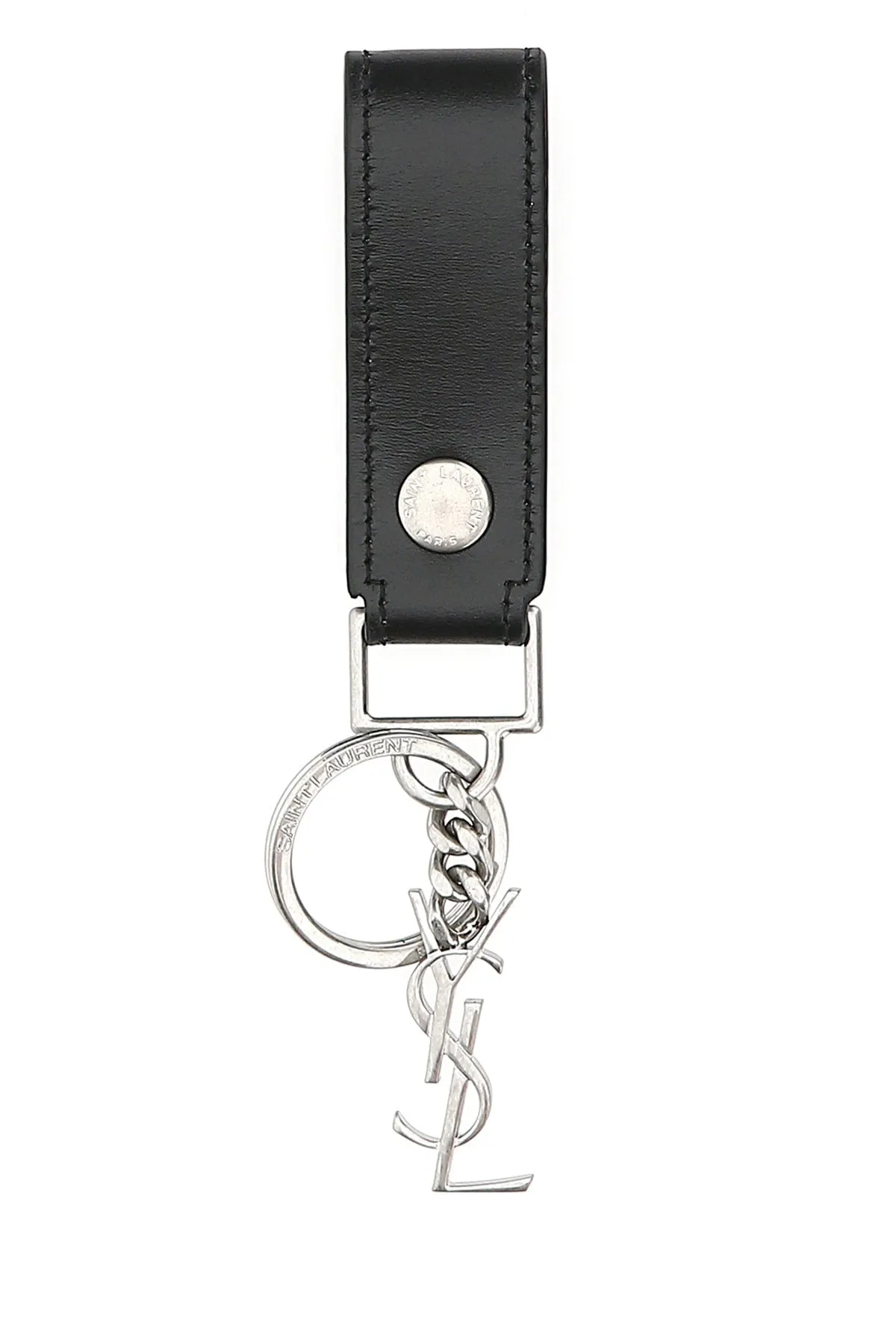 Saint Laurent Monogram Logo Key Ring