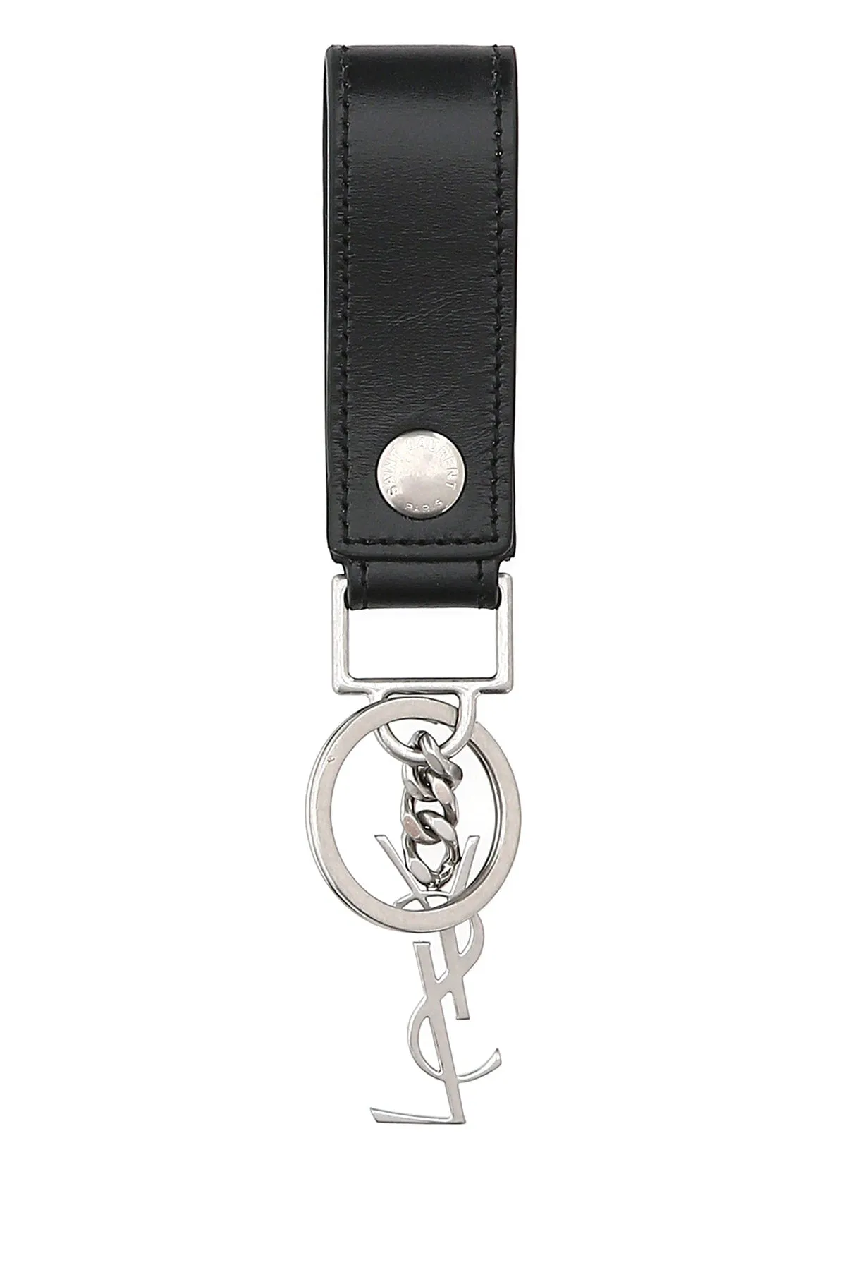 Saint Laurent Monogram Logo Key Ring