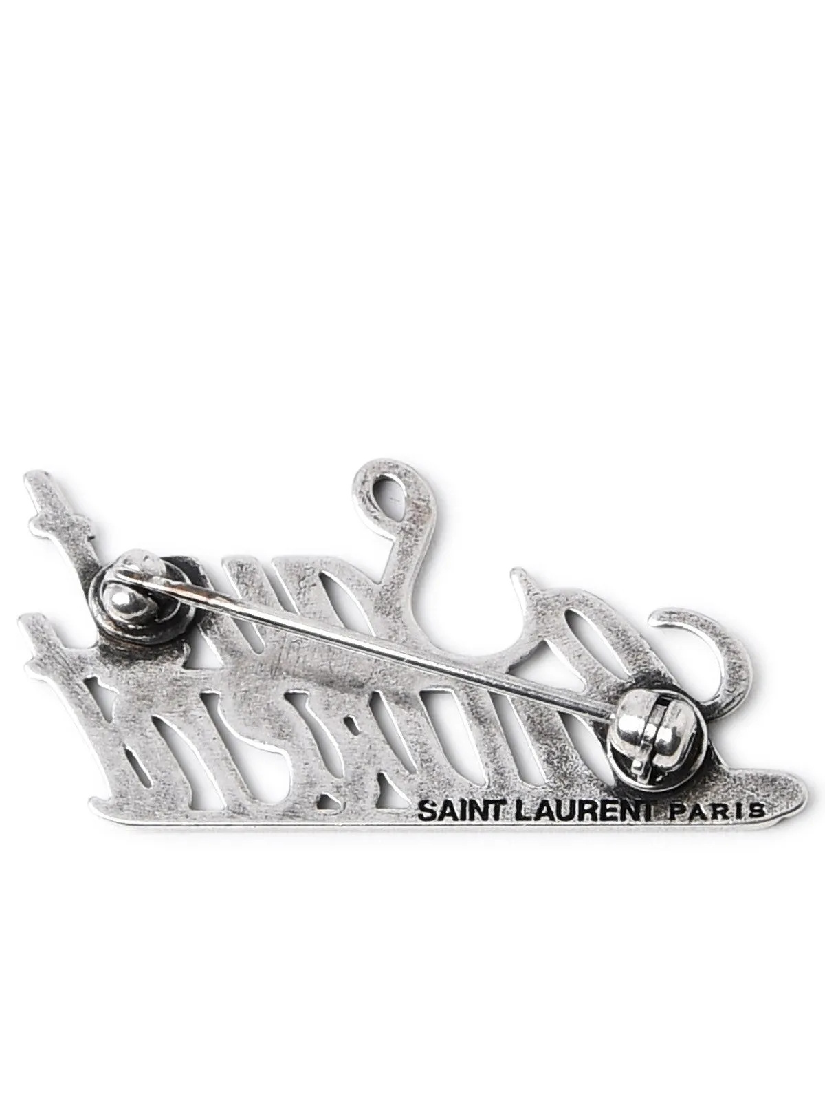Saint Laurent Signature Brooch