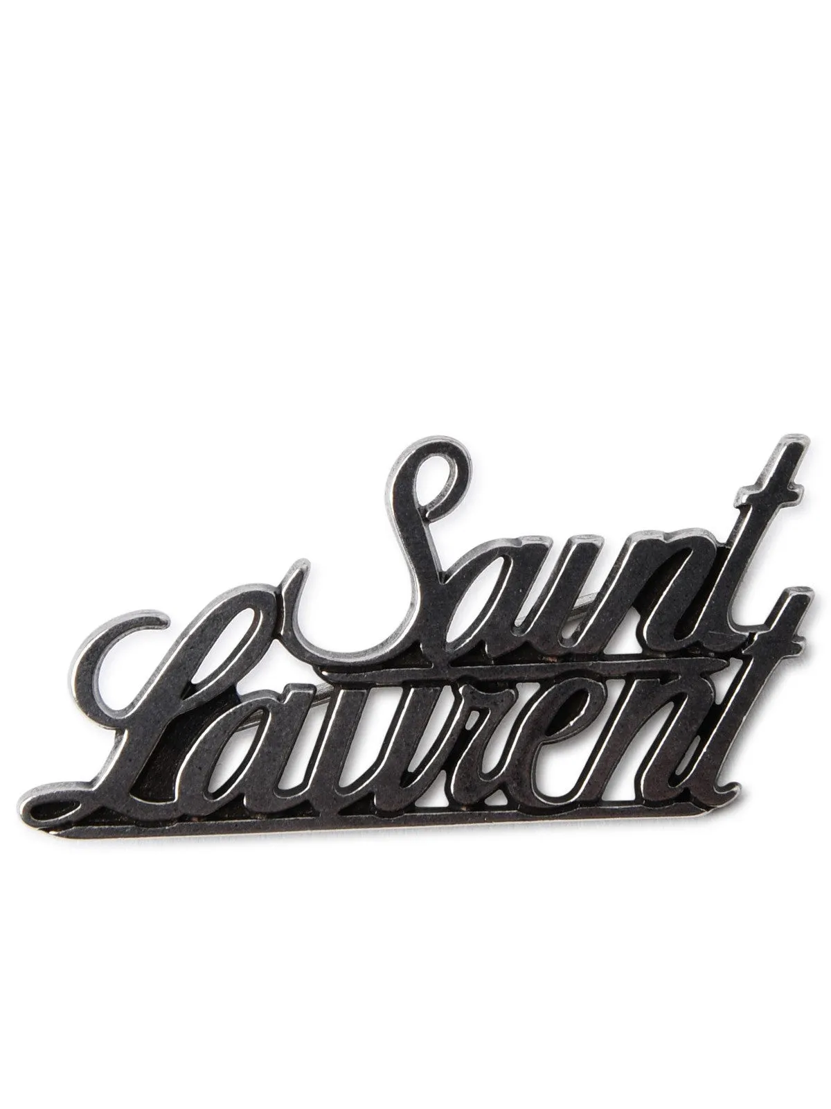 Saint Laurent Signature Brooch