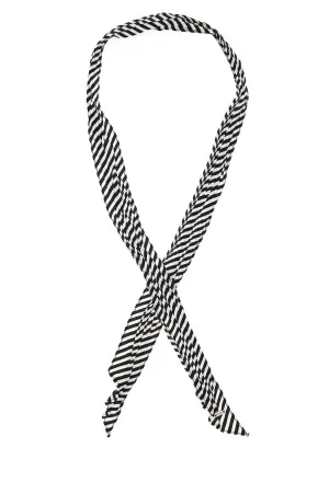 Saint Laurent Stripe Printed Tie