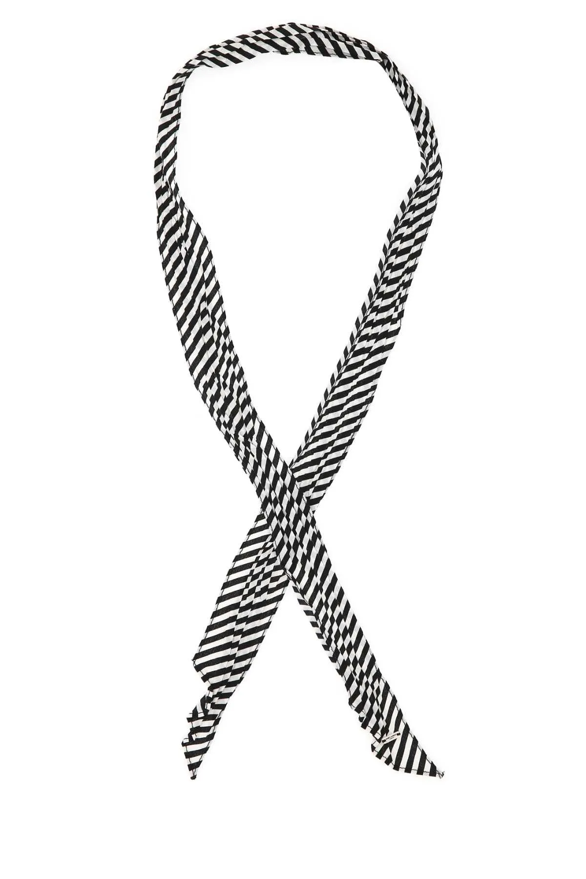 Saint Laurent Stripe Printed Tie