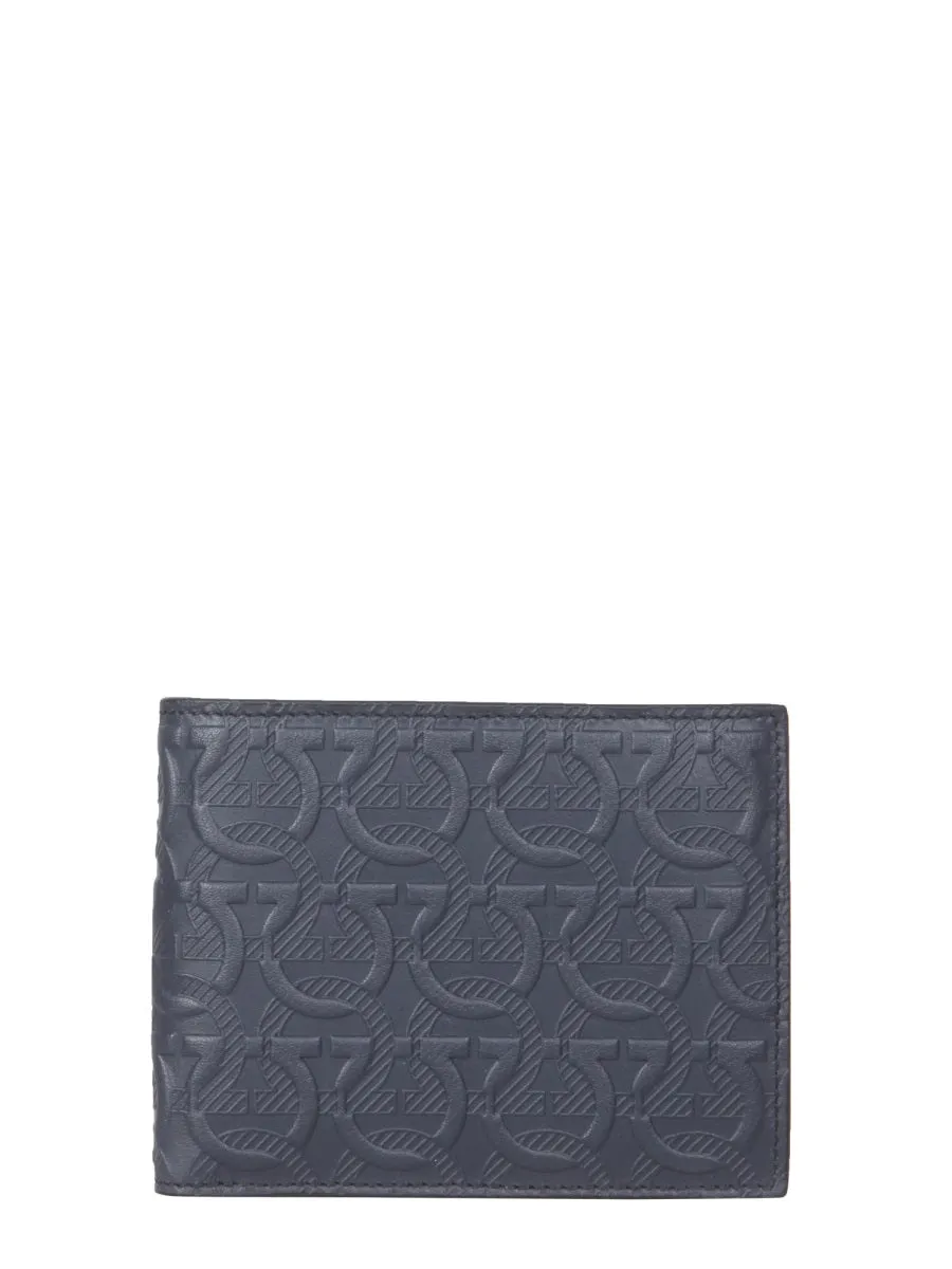 Salvatore Ferragamo Gancini Embossed Wallet