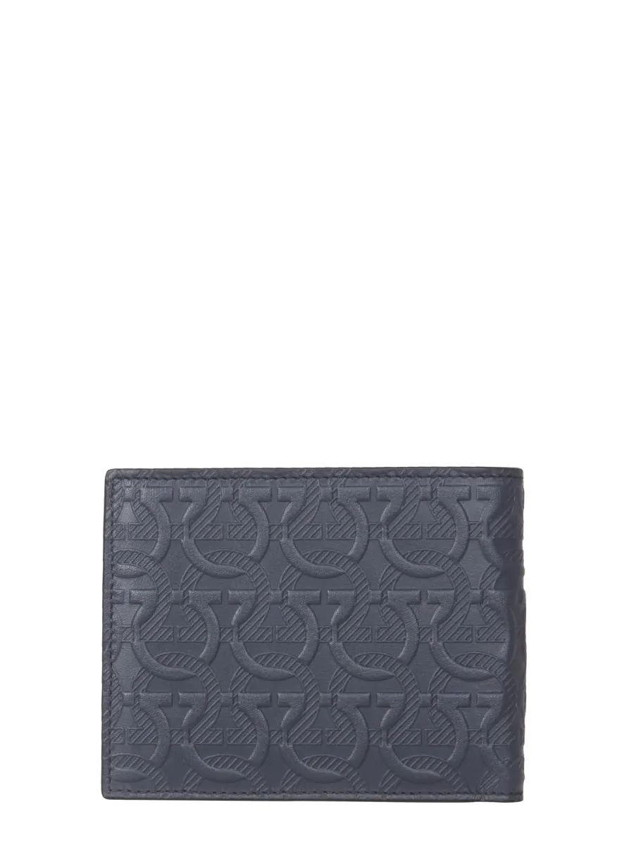 Salvatore Ferragamo Gancini Embossed Wallet