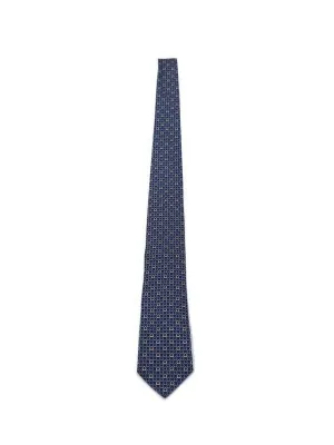Salvatore Ferragamo Gancini Jacquard Tie