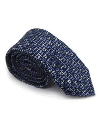 Salvatore Ferragamo Gancini Jacquard Tie