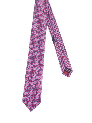 Salvatore Ferragamo Gancini Print Tie