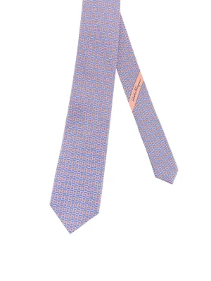 Salvatore Ferragamo Gancini Print Tie