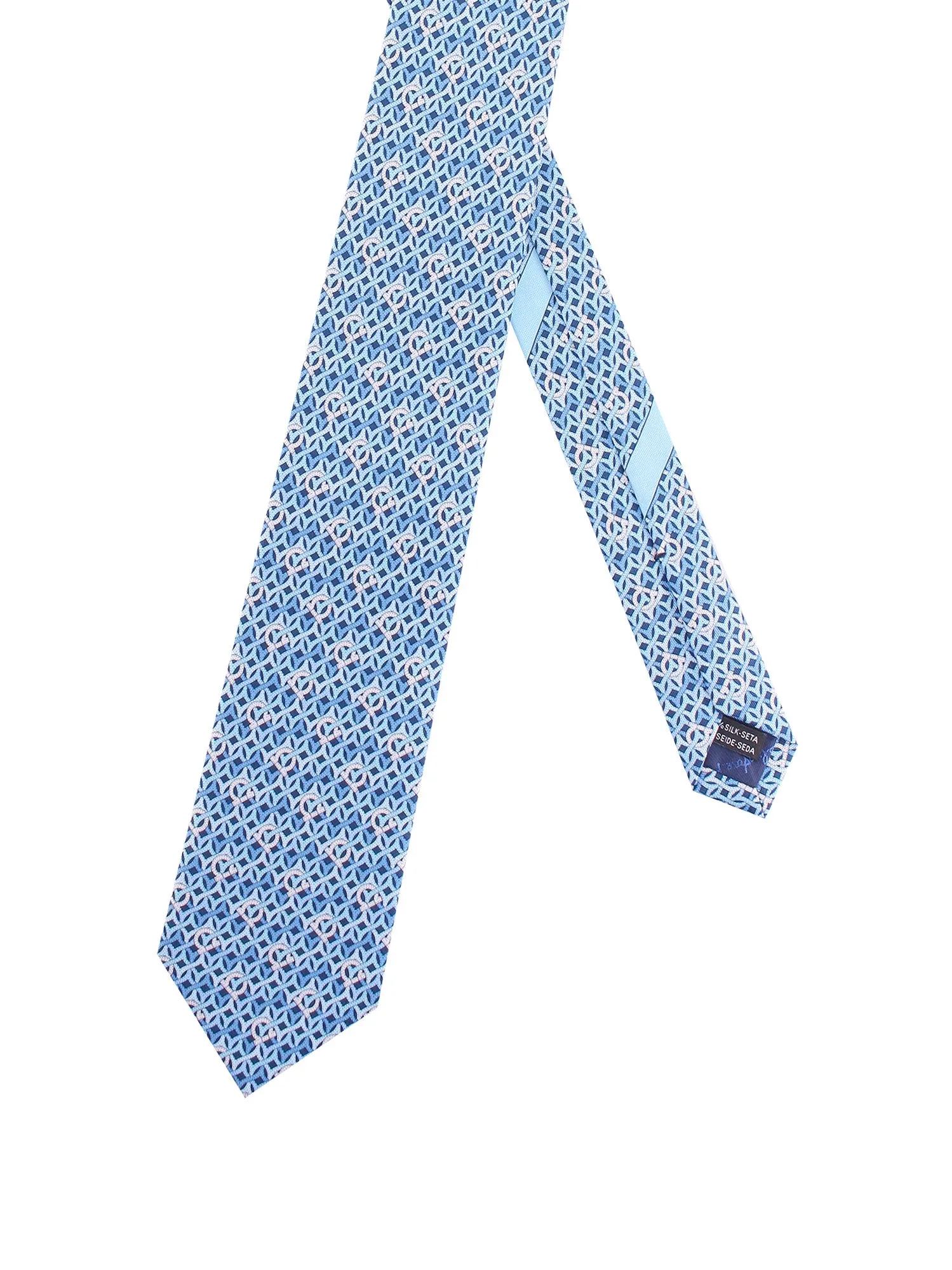 Salvatore Ferragamo Gancini Print Tie