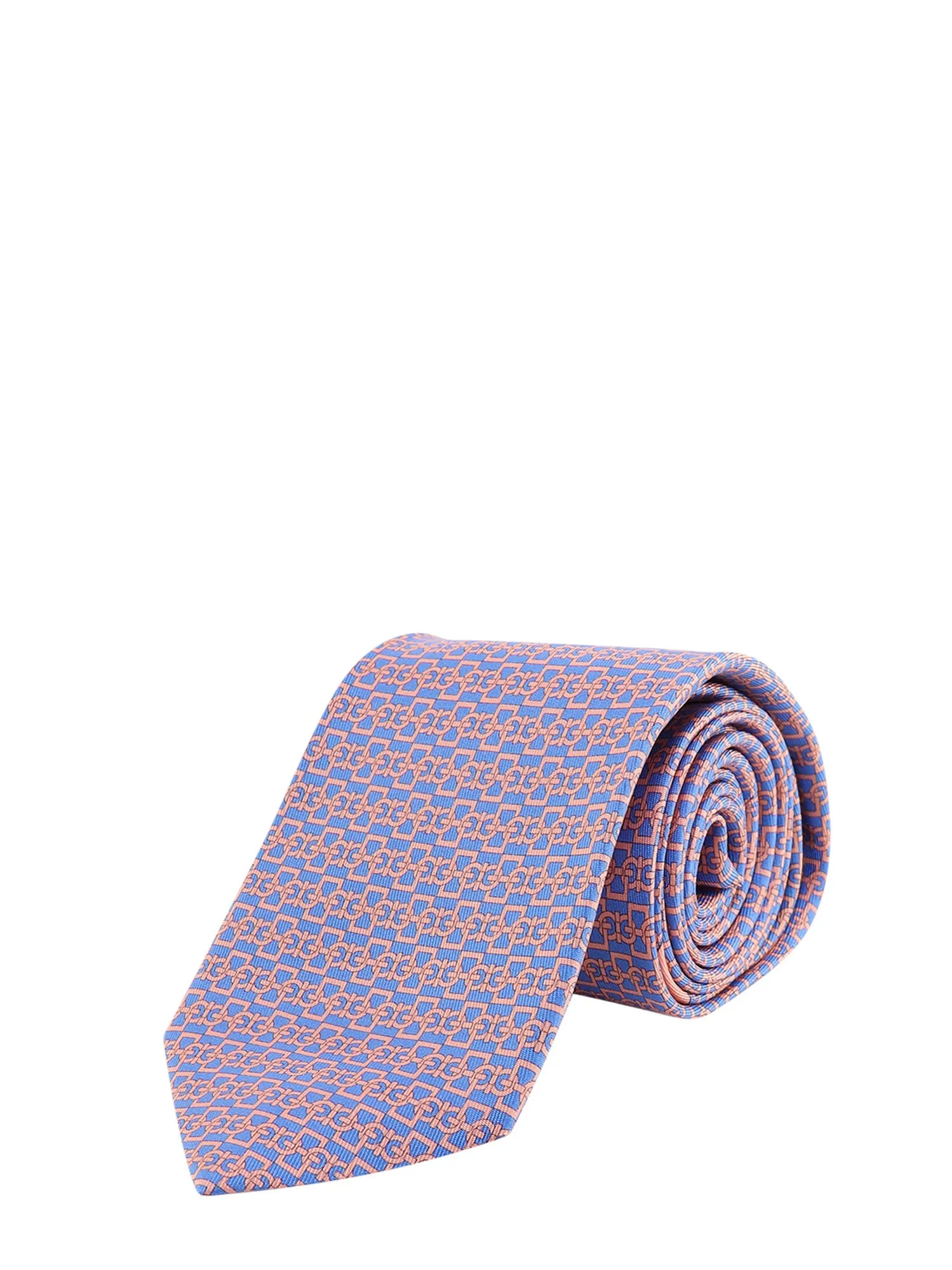 Salvatore Ferragamo Gancini Print Tie