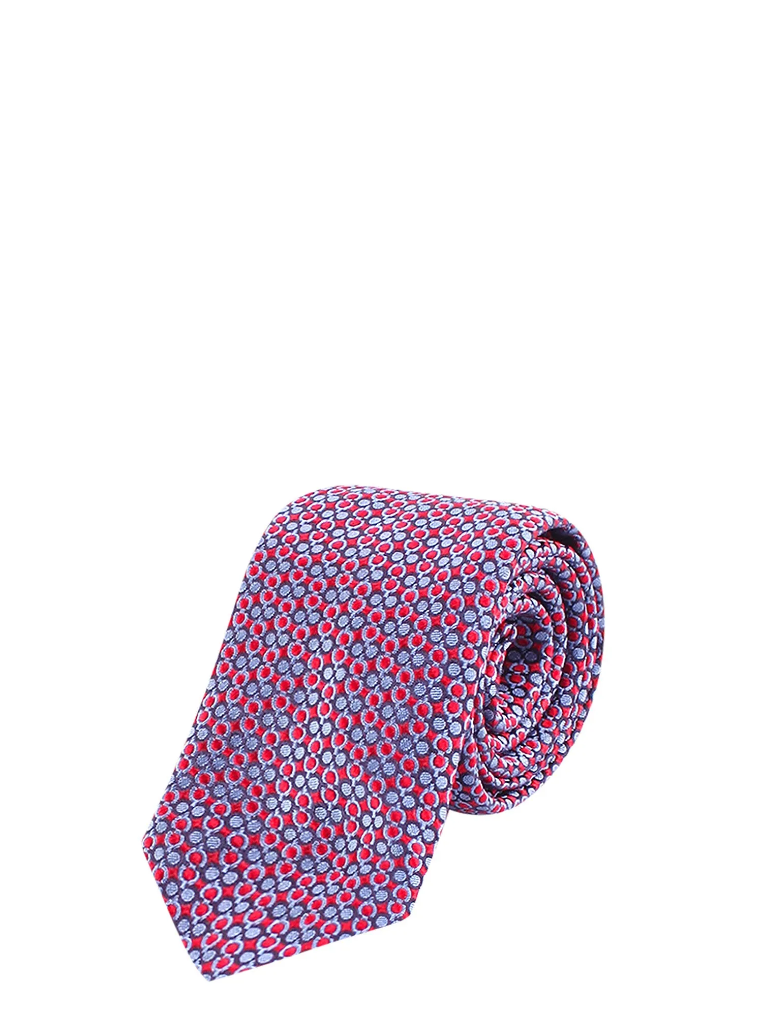 Salvatore Ferragamo Gancini Print Tie