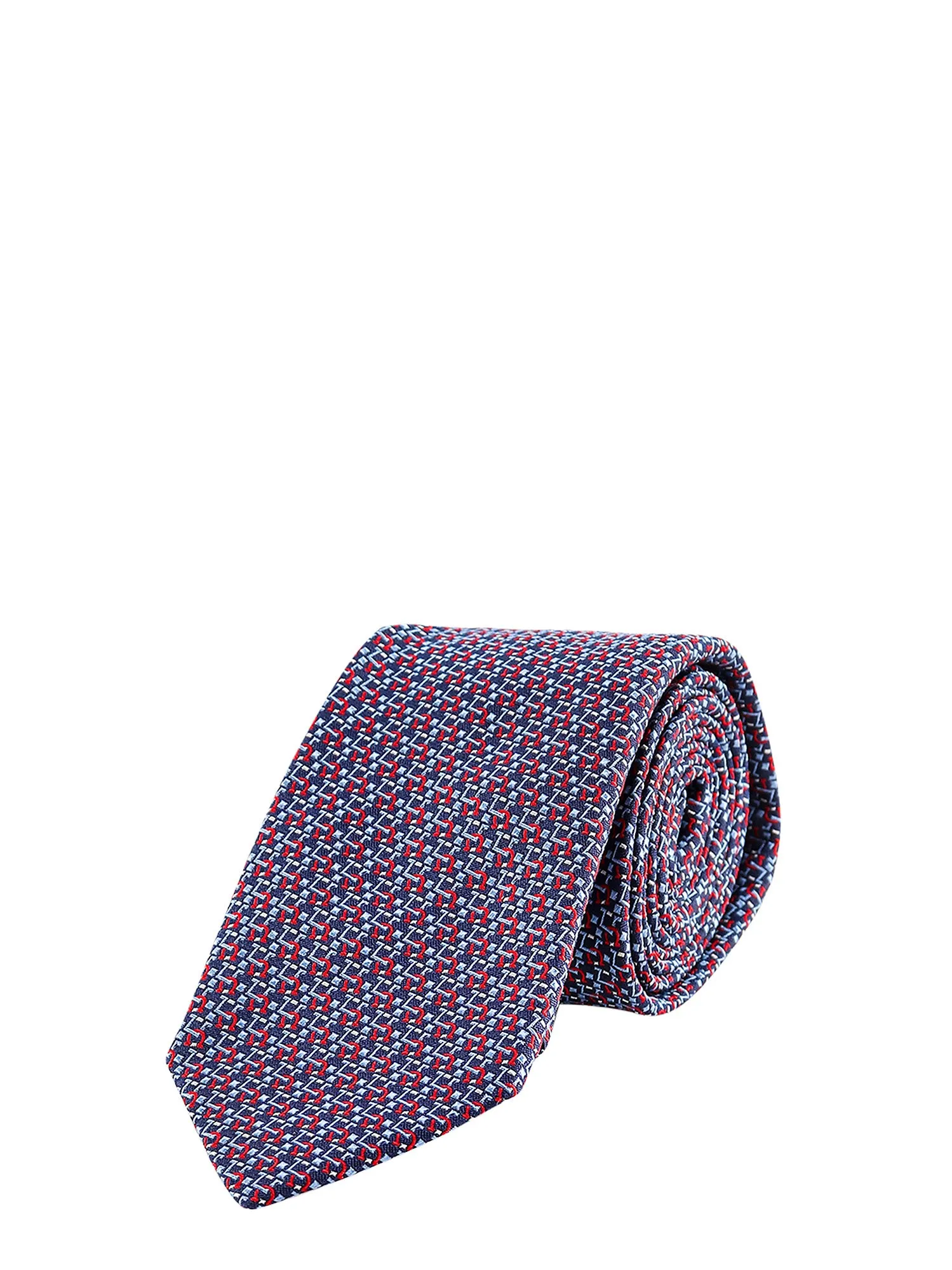 Salvatore Ferragamo Gancini Print Tie