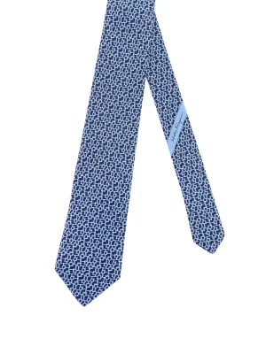 Salvatore Ferragamo Gancini Print Tie