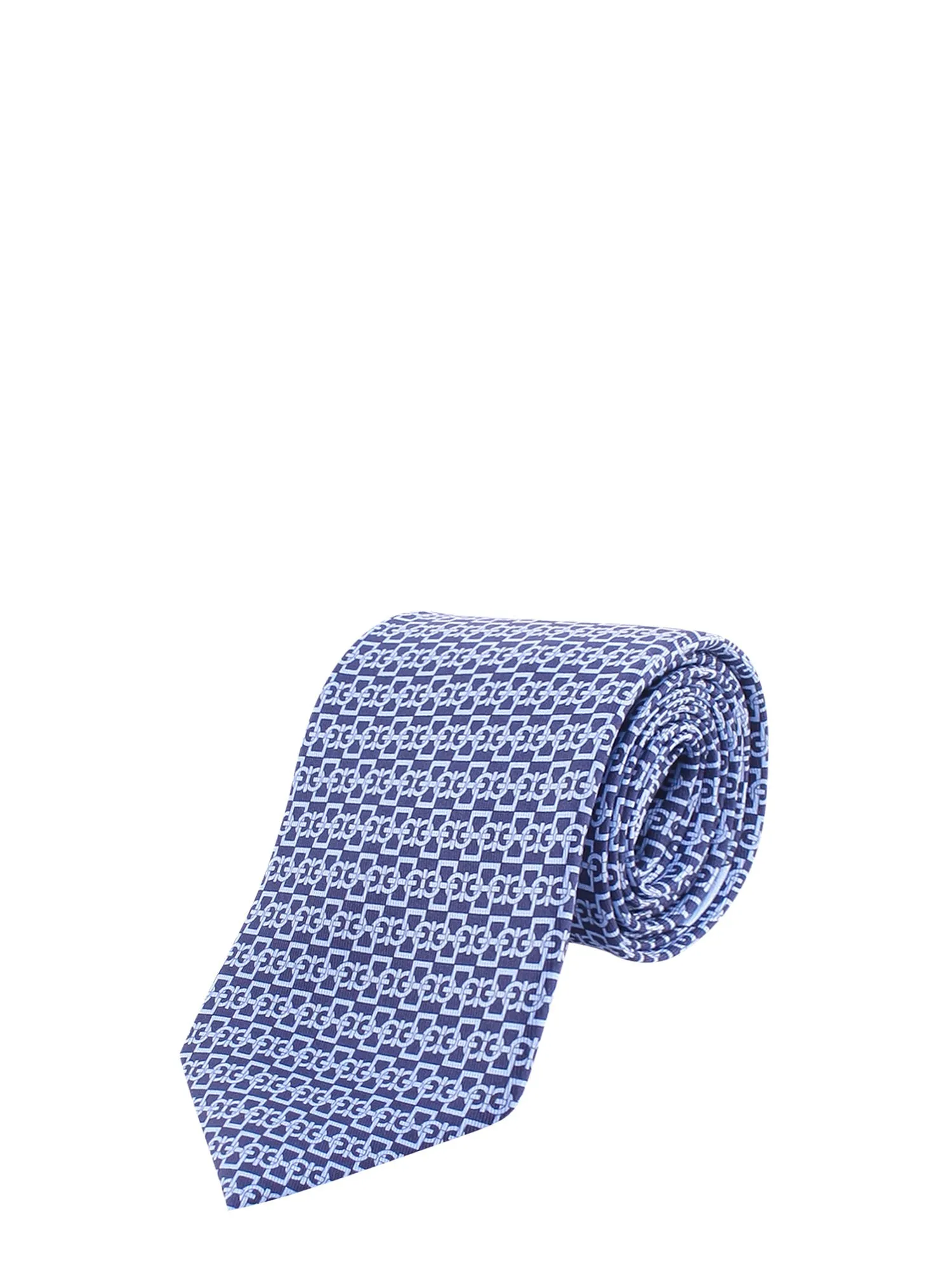 Salvatore Ferragamo Gancini Print Tie