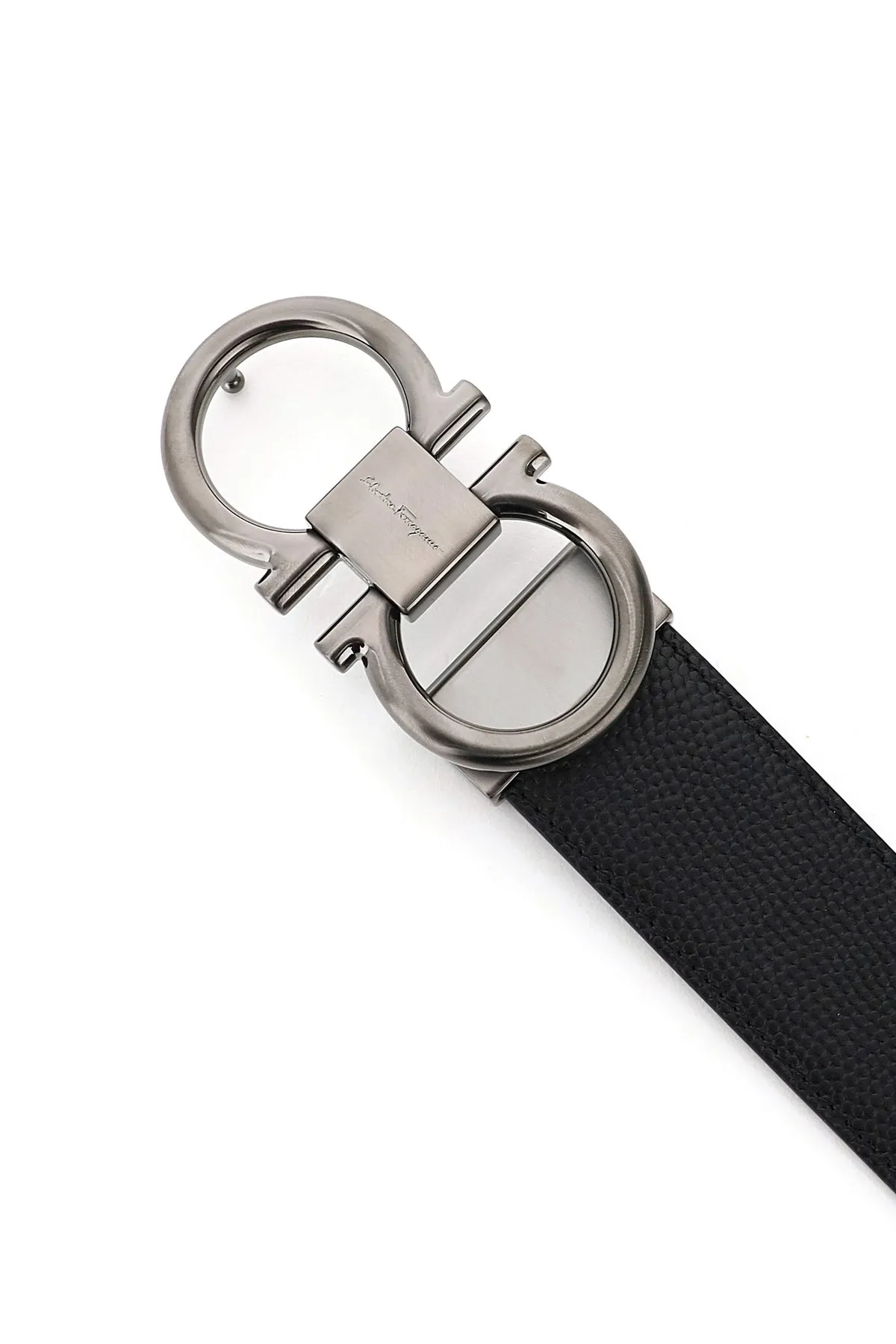 Salvatore Ferragamo Gancini Reversible Belt