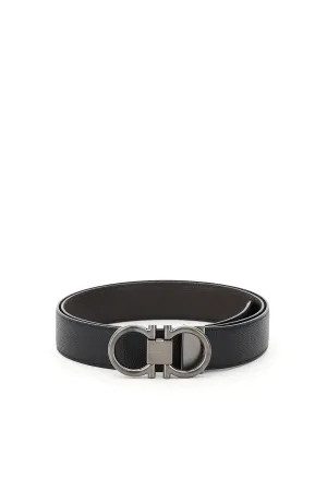 Salvatore Ferragamo Gancini Reversible Belt