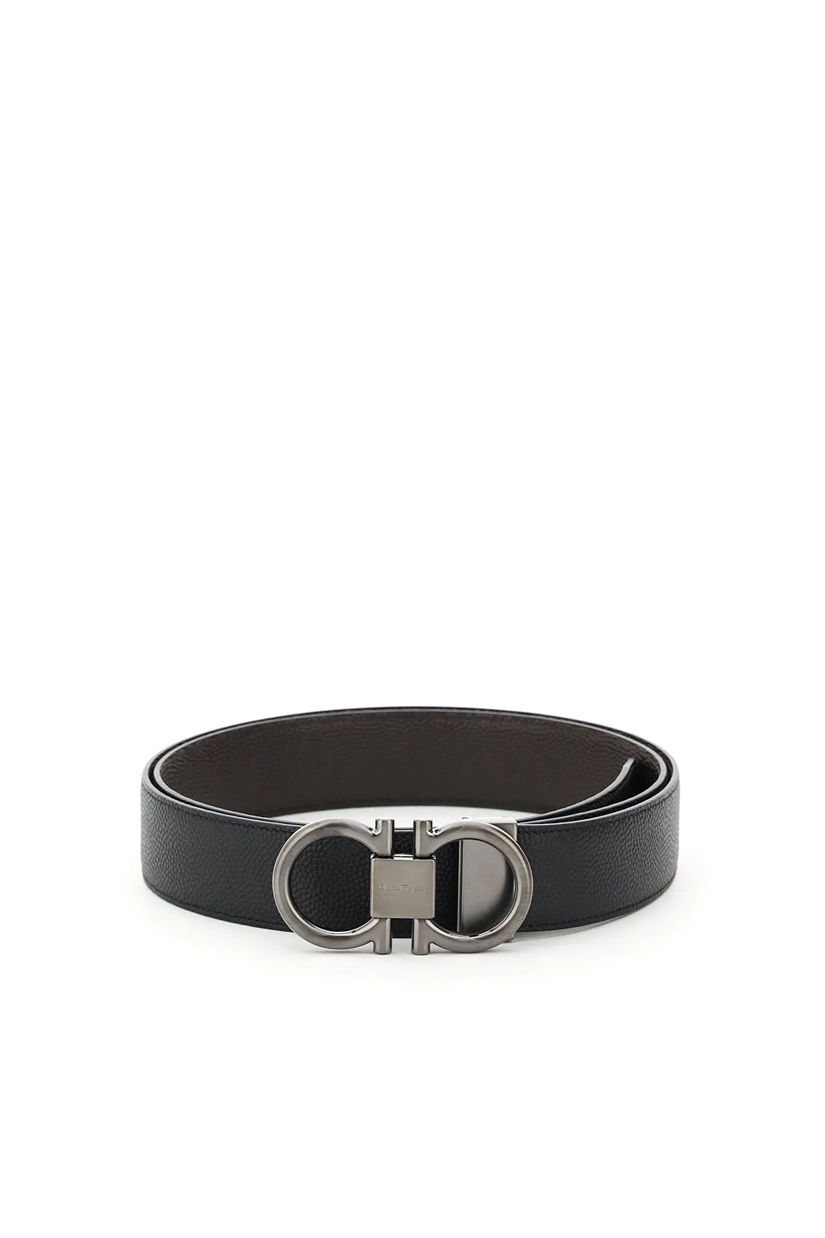 Salvatore Ferragamo Gancini Reversible Belt