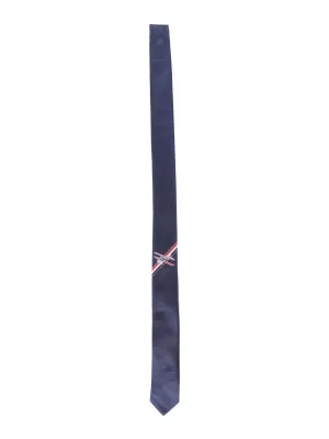 Thom Browne Jacquard Stripe Plane Icon Tie