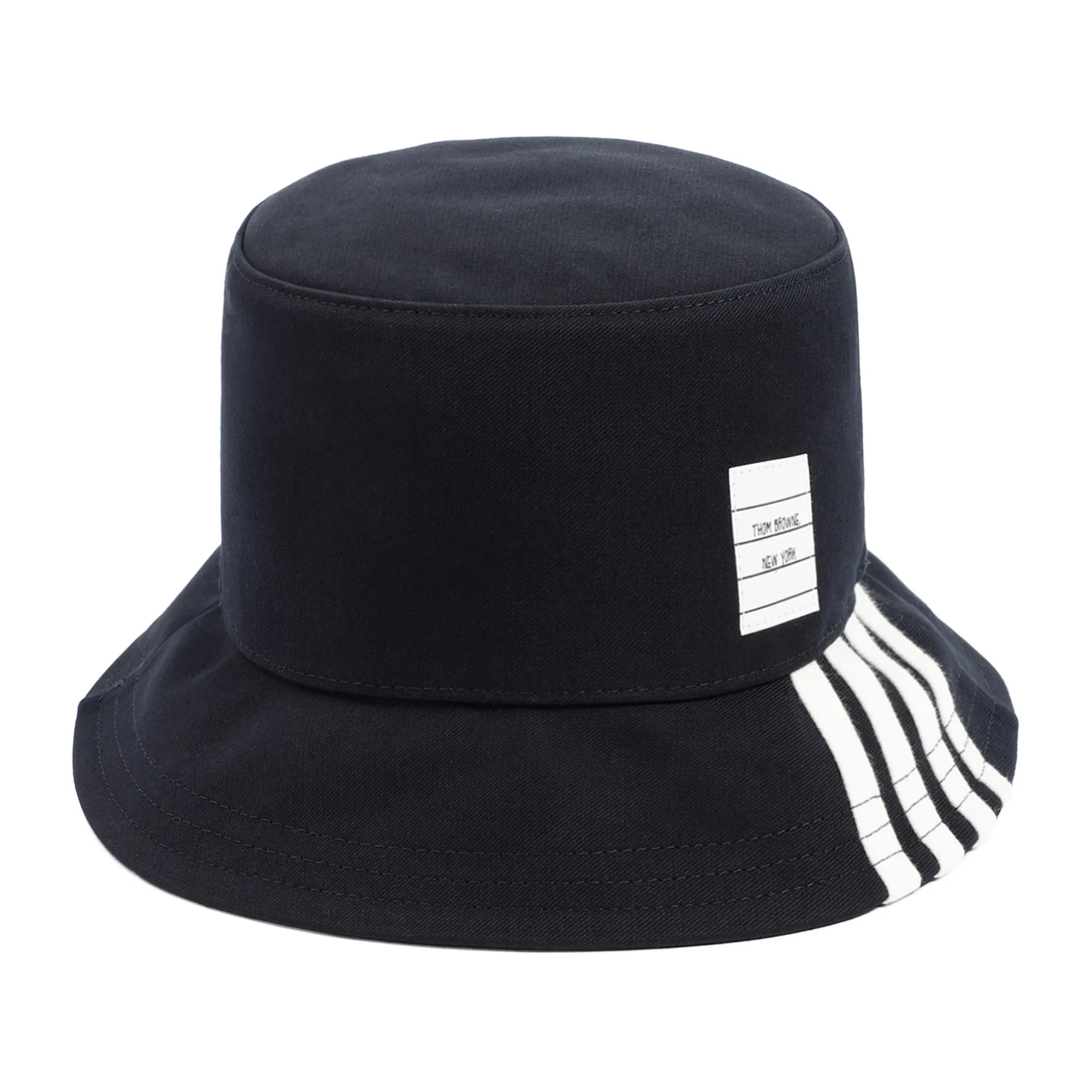 Thom Browne Logo Patch Bucket Hat