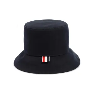 Thom Browne Logo Patch Bucket Hat