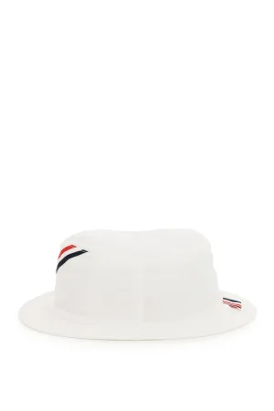 Thom Browne RWB Stripe Detail Bucket Hat