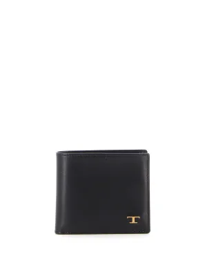 Tod's Logo Plaque Bifold Wallet