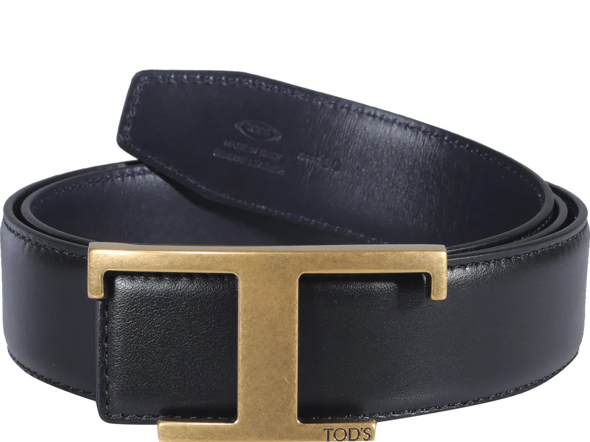 Tod's T Buckle Belt