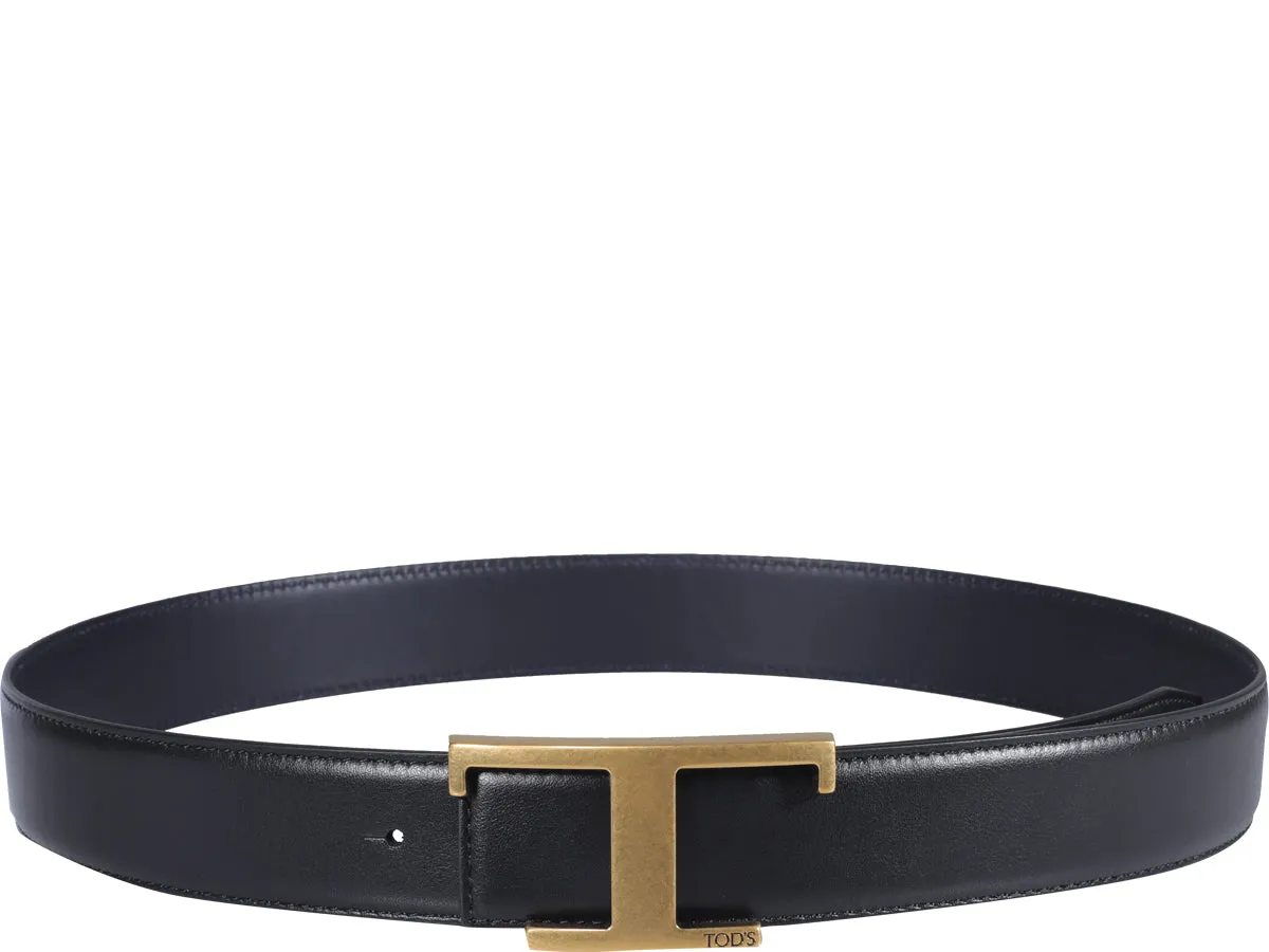 Tod's T Buckle Belt