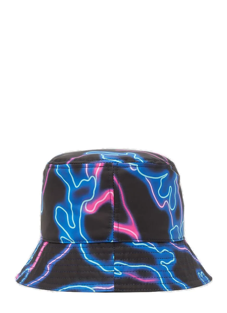 Valentino Neon Camouflage Bucket Hat