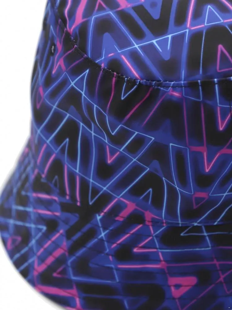Valentino Neon Optical V Pattern Bucket Hat