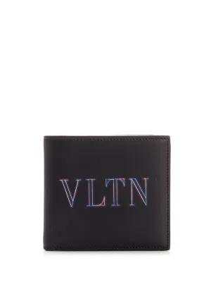 Valentino Neon VLTN Print Wallet