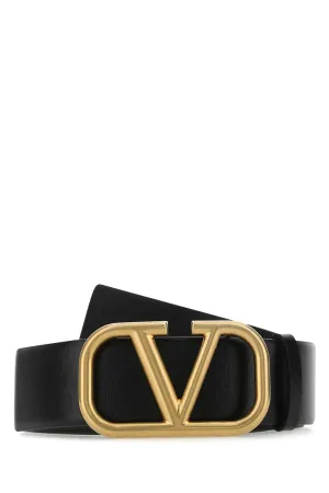 ValentinoVLogo Plaque Belt