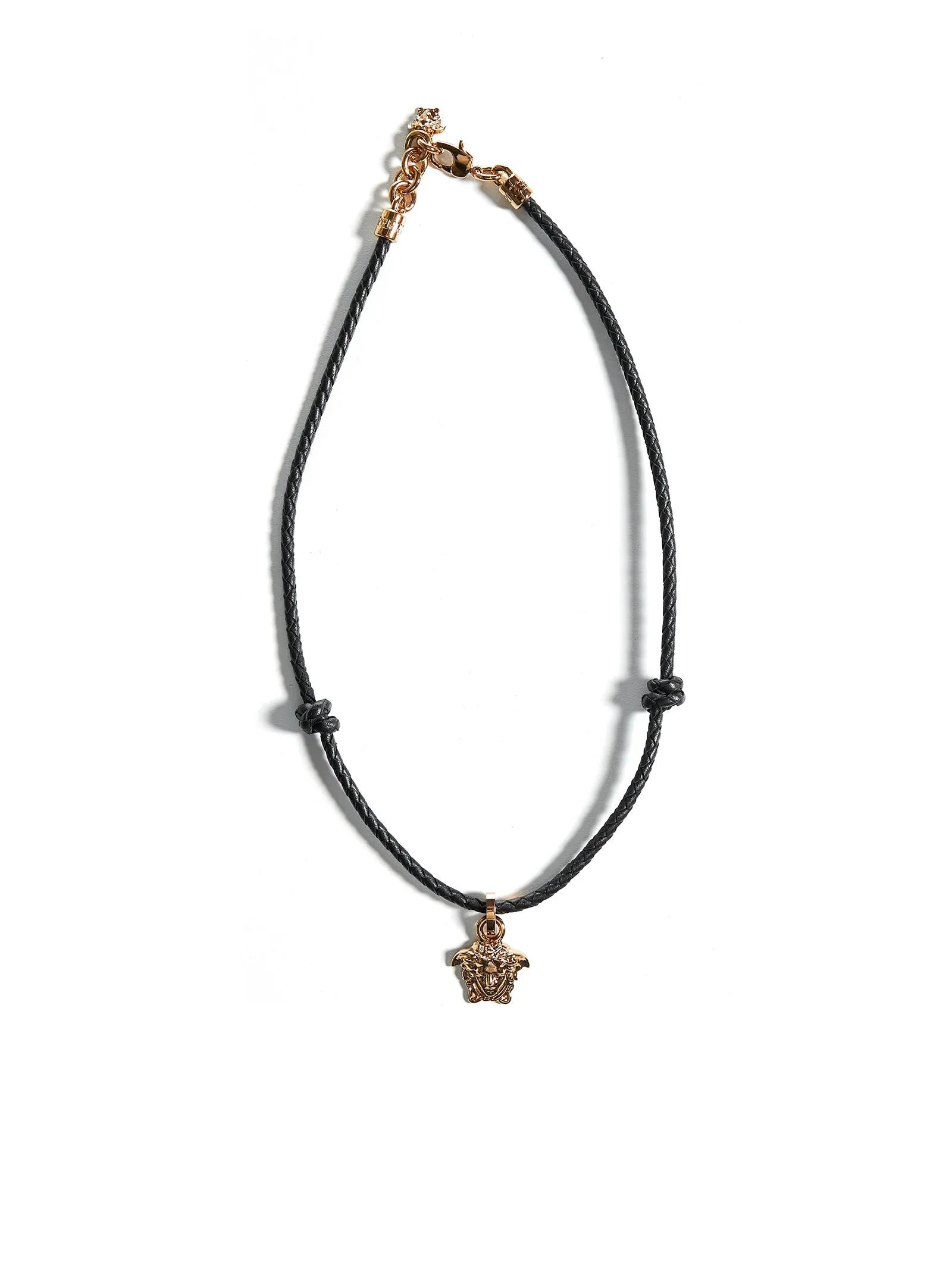 Versace Medusa Head Knot Detailed Necklace