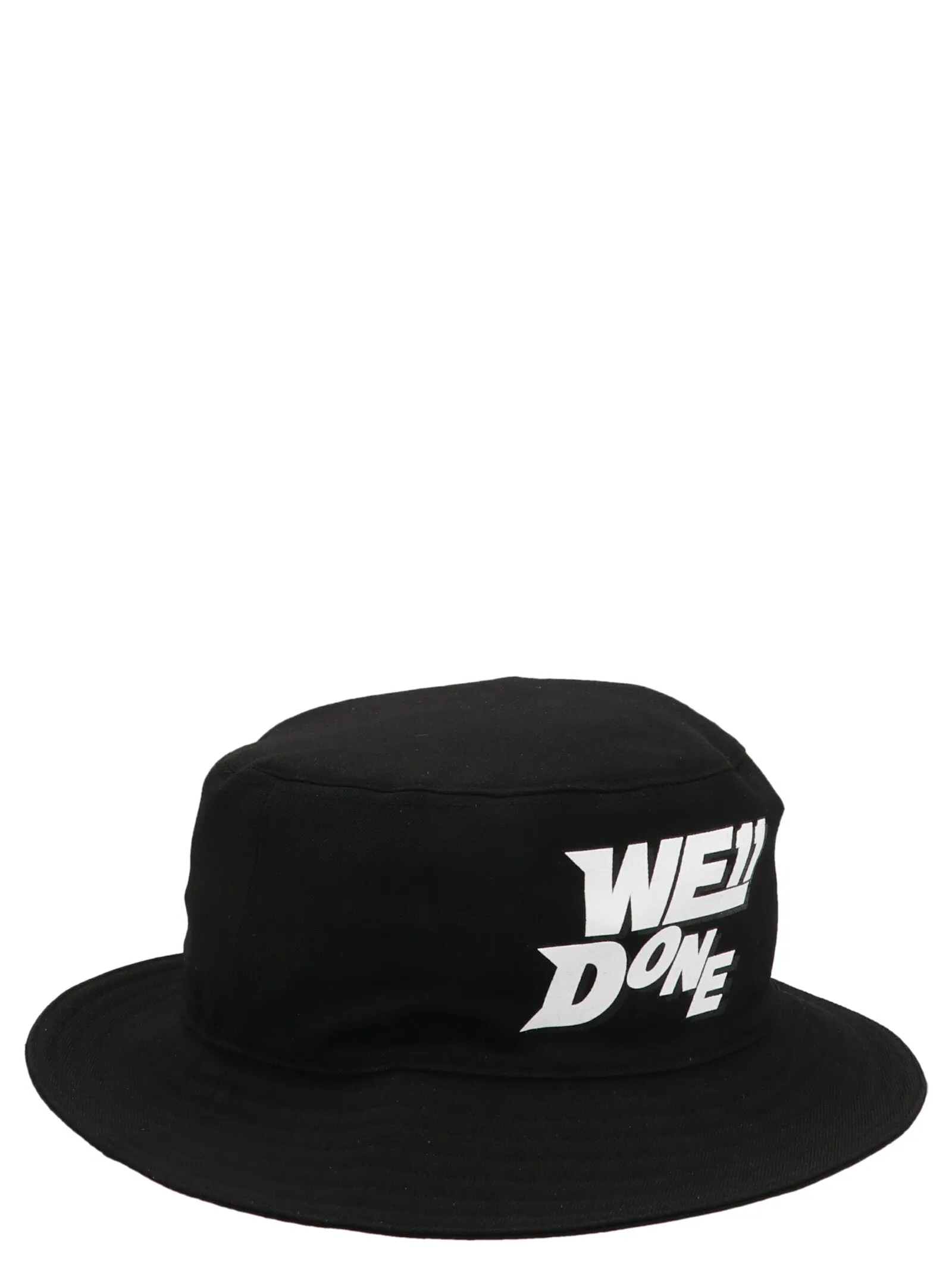 We11done Logo Print Bucket Hat