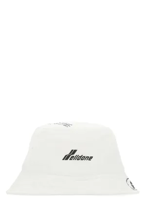 We11done Logo Print Bucket Hat