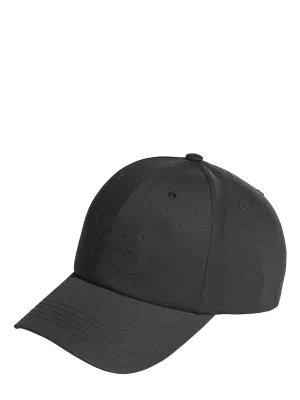 Y-3 Logo Detailed Baseball Hat
