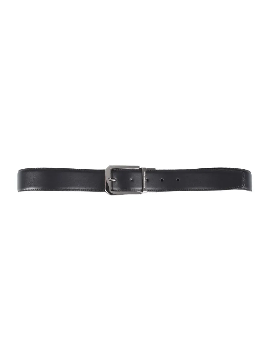 Z Zegna Reversible Buckled Belt
